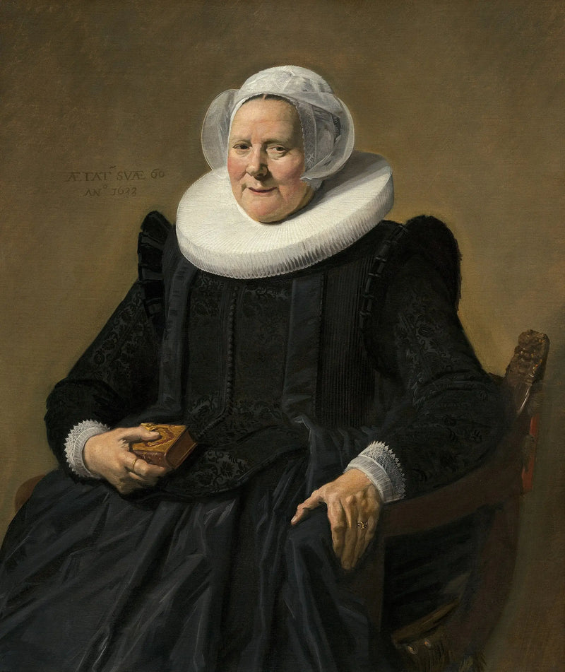 Porträt einer unbekannten Frau - Frans Hals