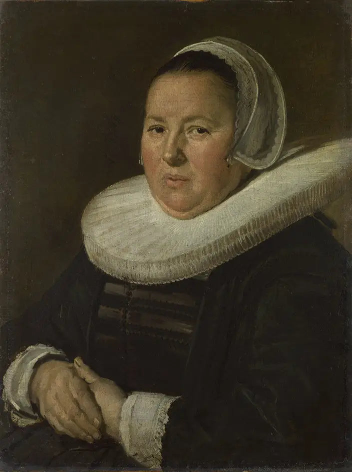 Porträt einer unbekannten Frau - Frans Hals