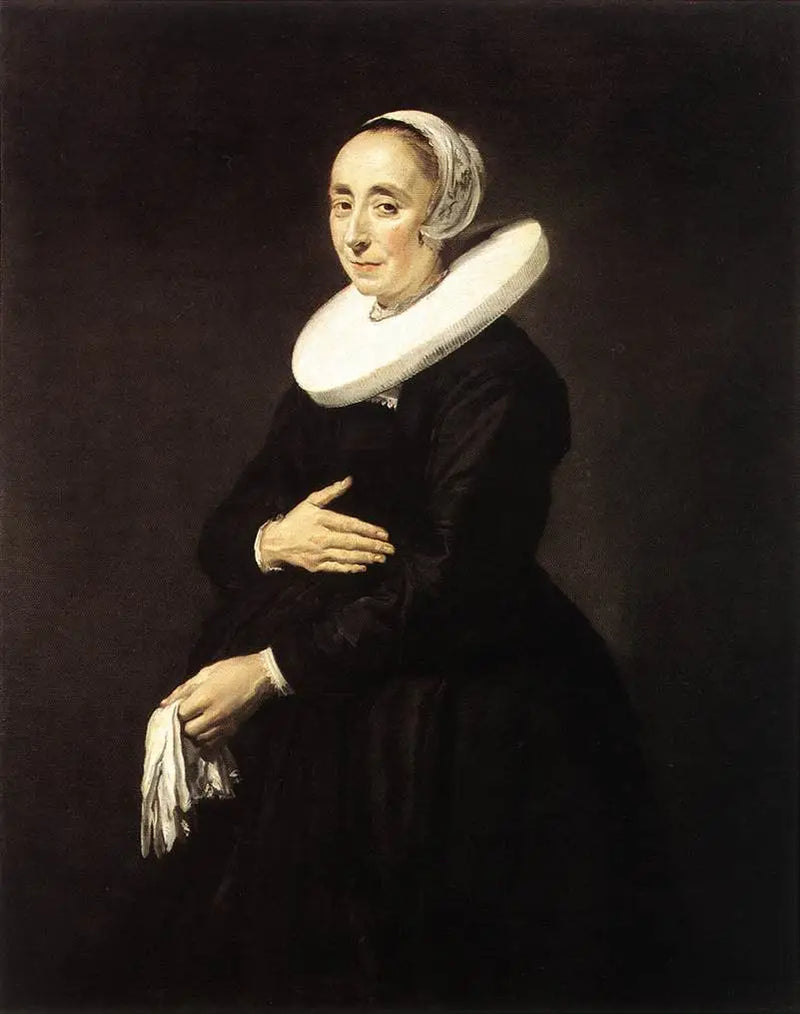 Portrait einer unbekannten Frau - Frans Hals