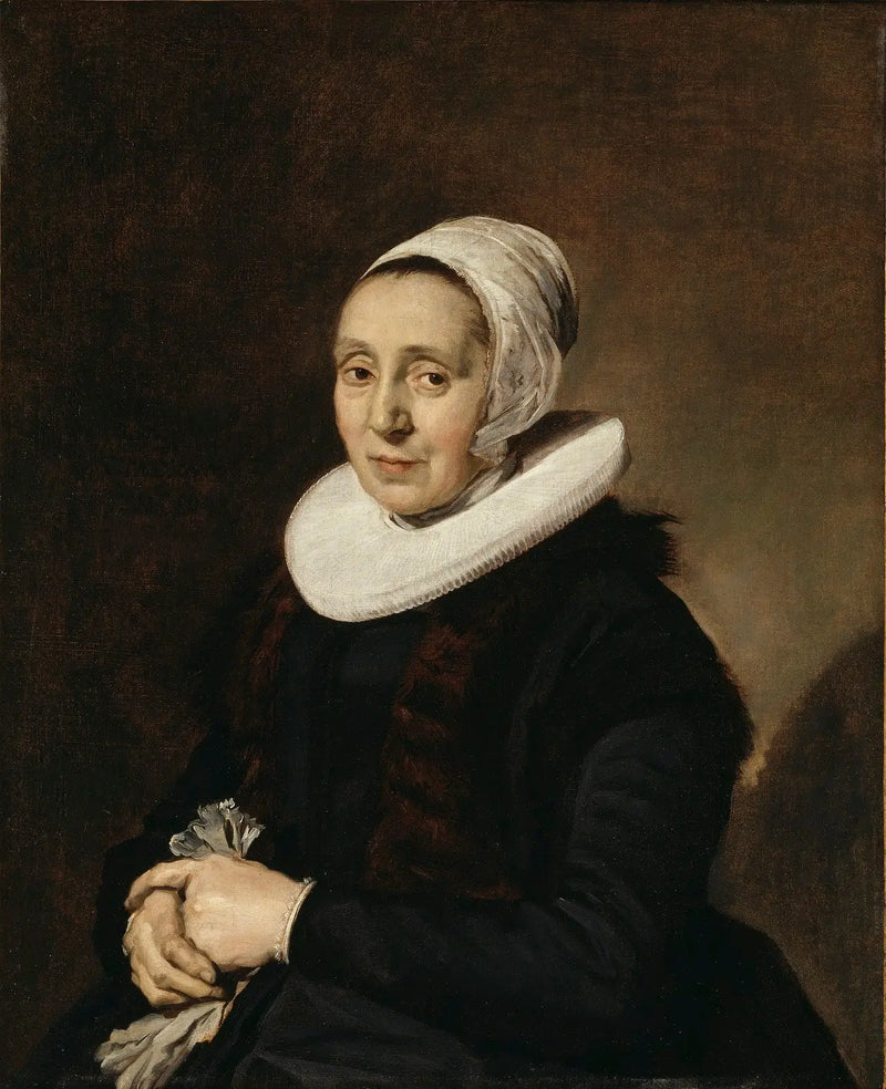 Porträt einer unbekannten Frau - Frans Hals