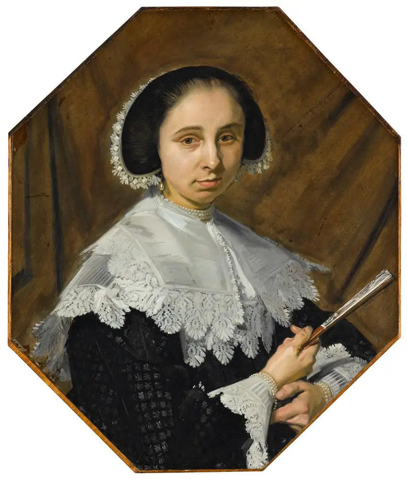 Porträt einer unbekannten Frau - Frans Hals