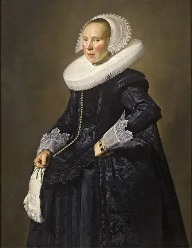 Portrait einer Frau, mögliche Cunera van Baersdorp - Frans Hals