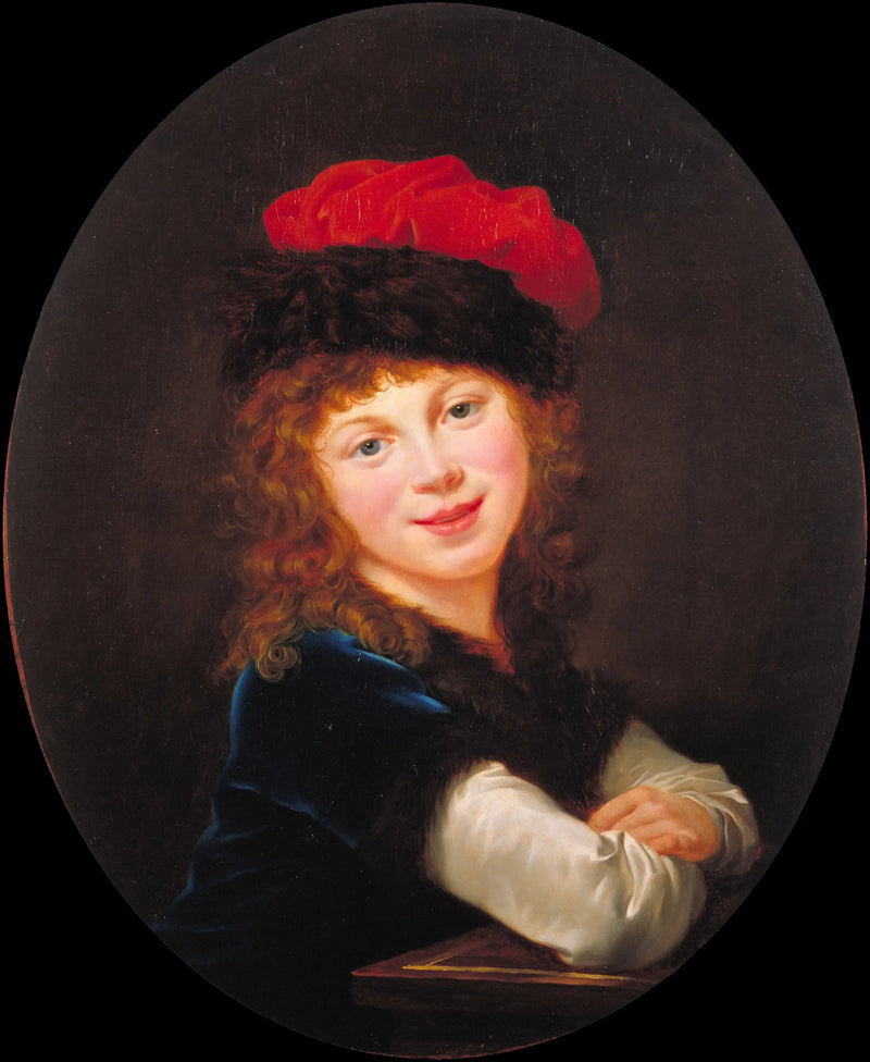 Portrait eines jungen Mädchens - Élisabeth Vigée Le Brun