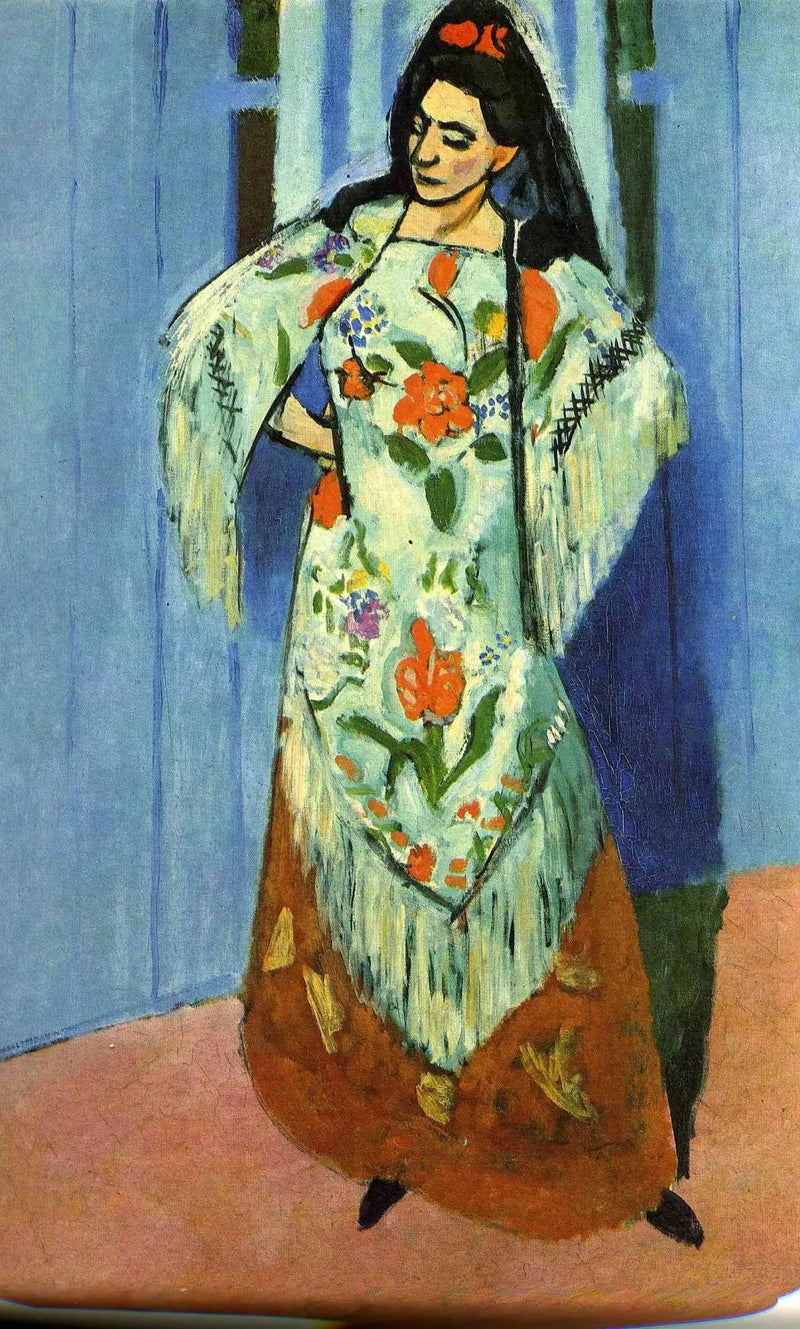 Ganzkörperporträt von Mme Matisse mit Hut - Henri Matisse