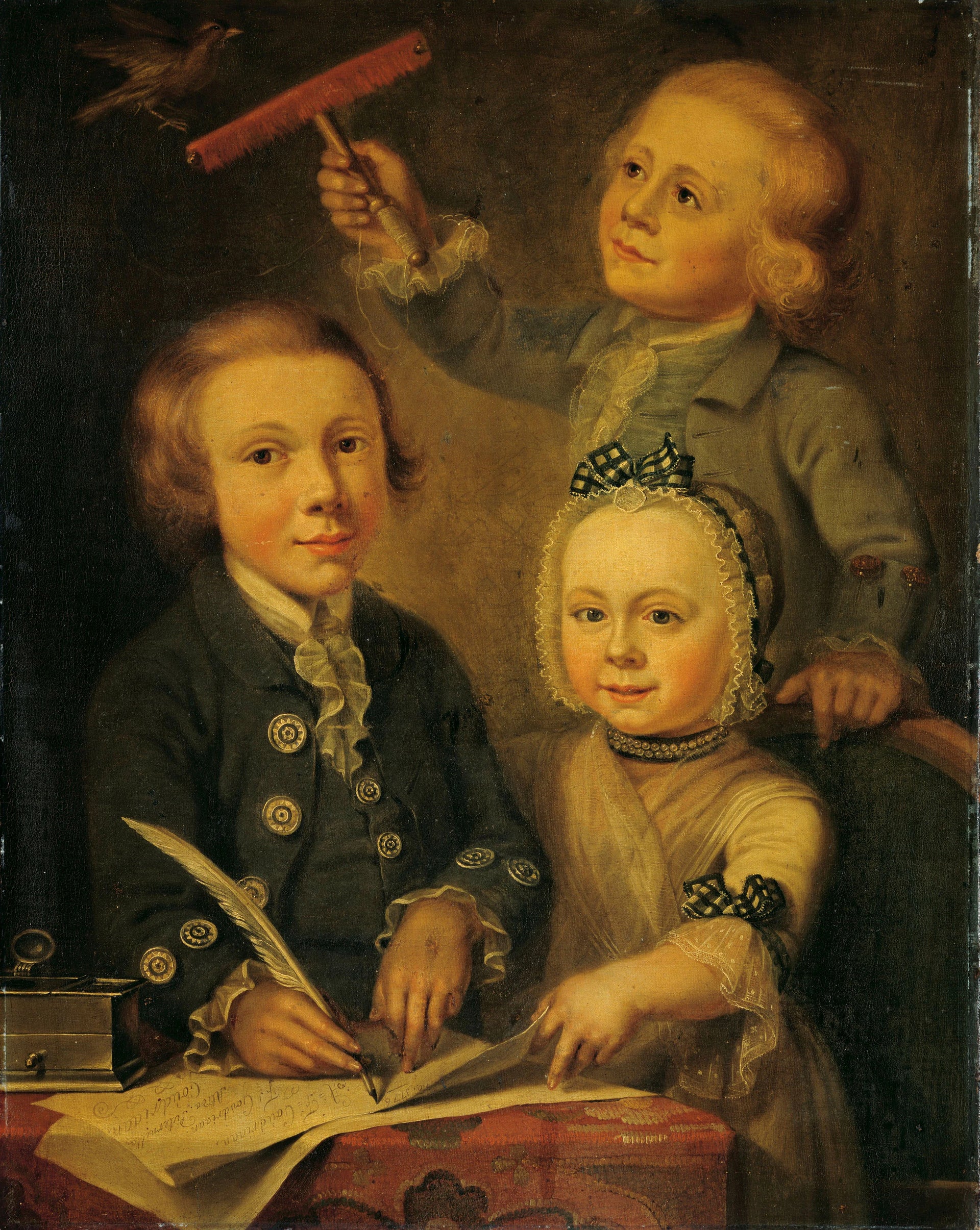 Portrait des enfants de Barend Goudriaan - Cornelis van Cuylenburgh