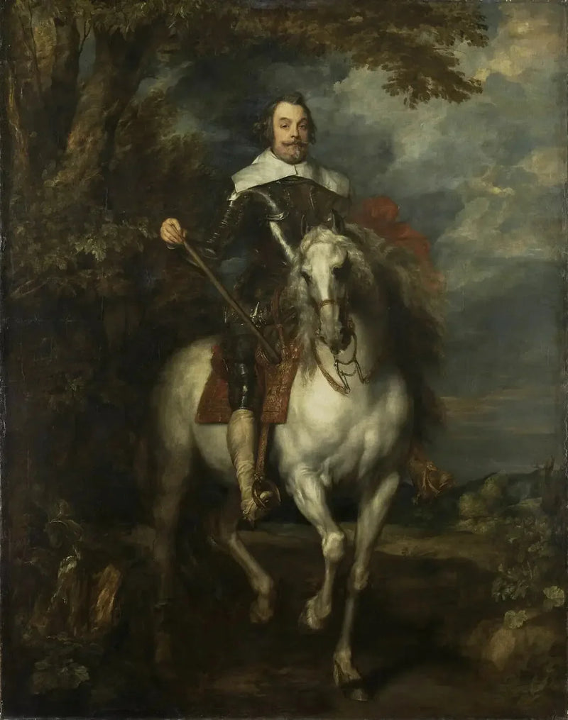 Porträt des Reiters von Francisco de Moncada - Antoine van Dyck