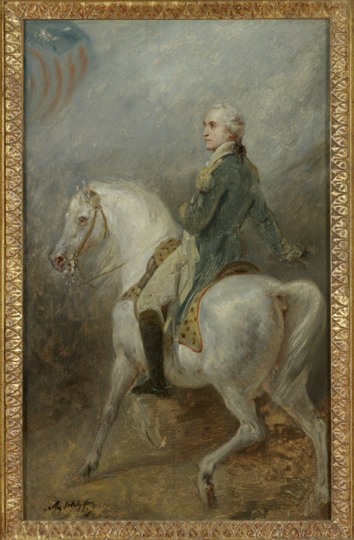 Reiterporträt von George Washington - Ary Scheffer