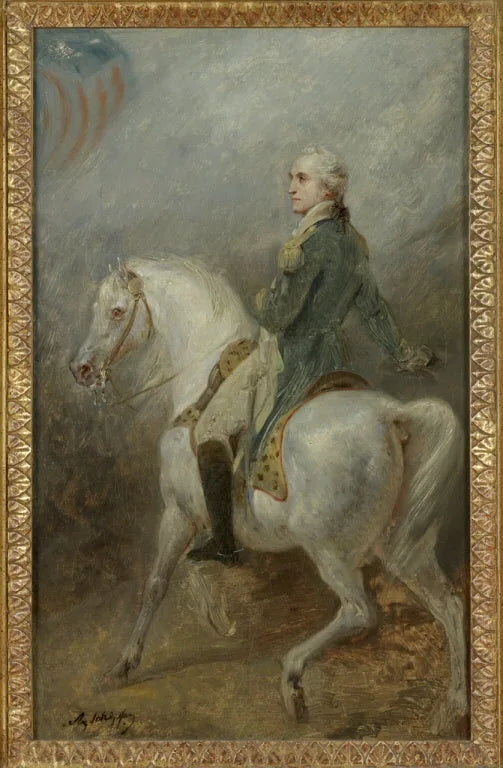 Reiterporträt von George Washington - Ary Scheffer