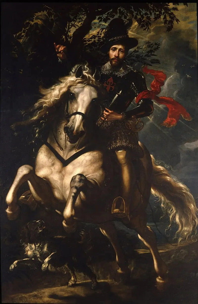 Reiterporträt von Giovanni Carlo Doria - Peter Paul Rubens