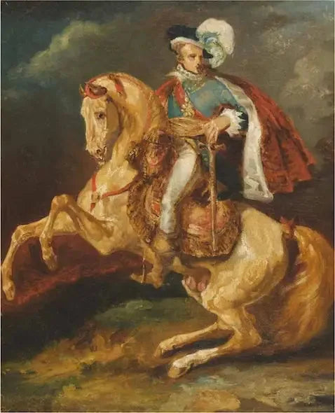 Reiterporträt Seiner Majestät des Königs von Westfalen, Jérôme Bonaparte - Théodore Géricault