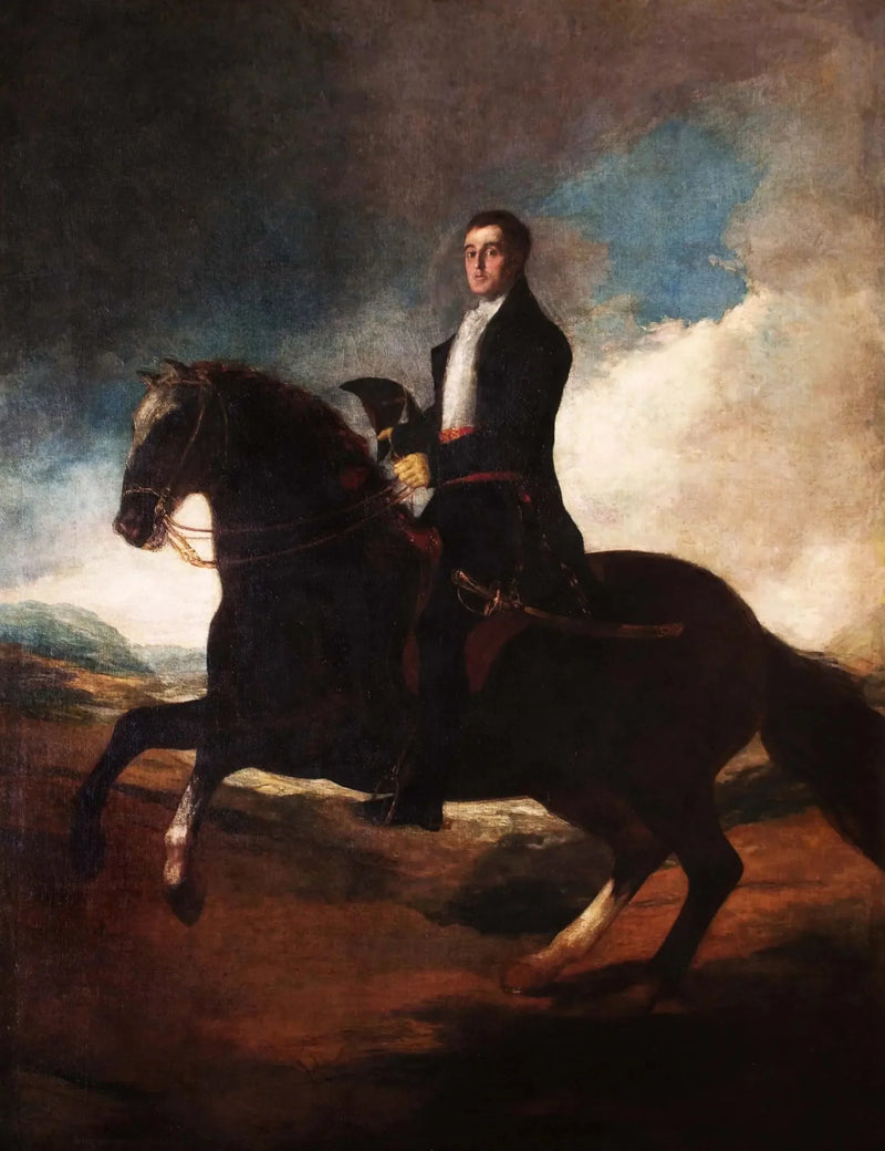 Reiterporträt des 1. Herzogs von Wellington - Francisco de Goya
