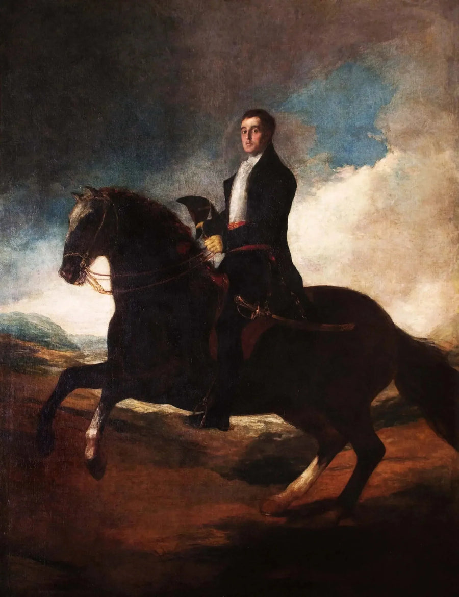 Reiterporträt des 1. Herzogs von Wellington - Francisco de Goya