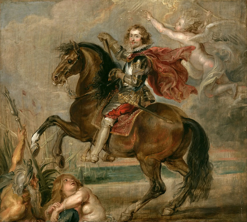 Reiterporträt des Herzogs von Buckingham - Peter Paul Rubens