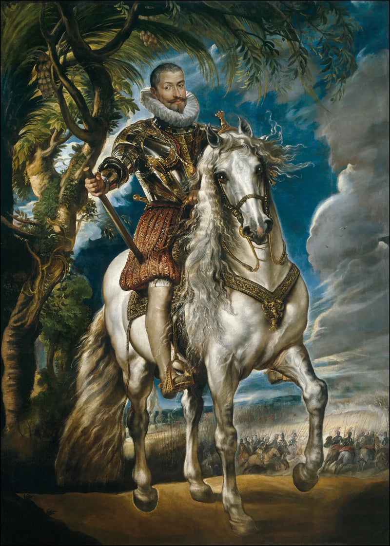 Reiterporträt des Herzogs von Lerme - Peter Paul Rubens