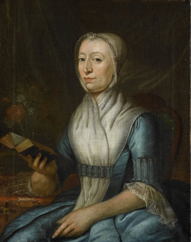 Portrait d'Eva Goudriaan-de Veer - Cornelis van Cuylenburgh