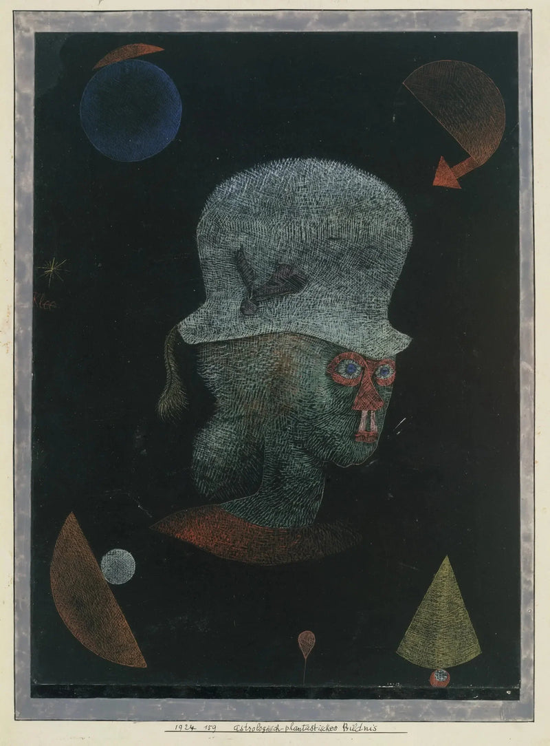Fantastisches astrologisches Porträt - Paul Klee