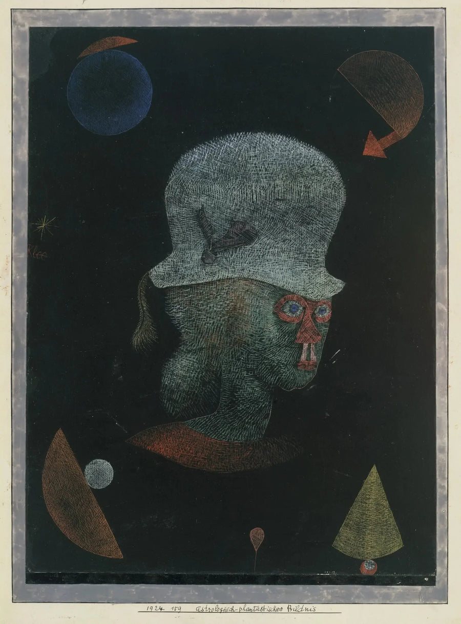 Fantastisches astrologisches Porträt - Paul Klee