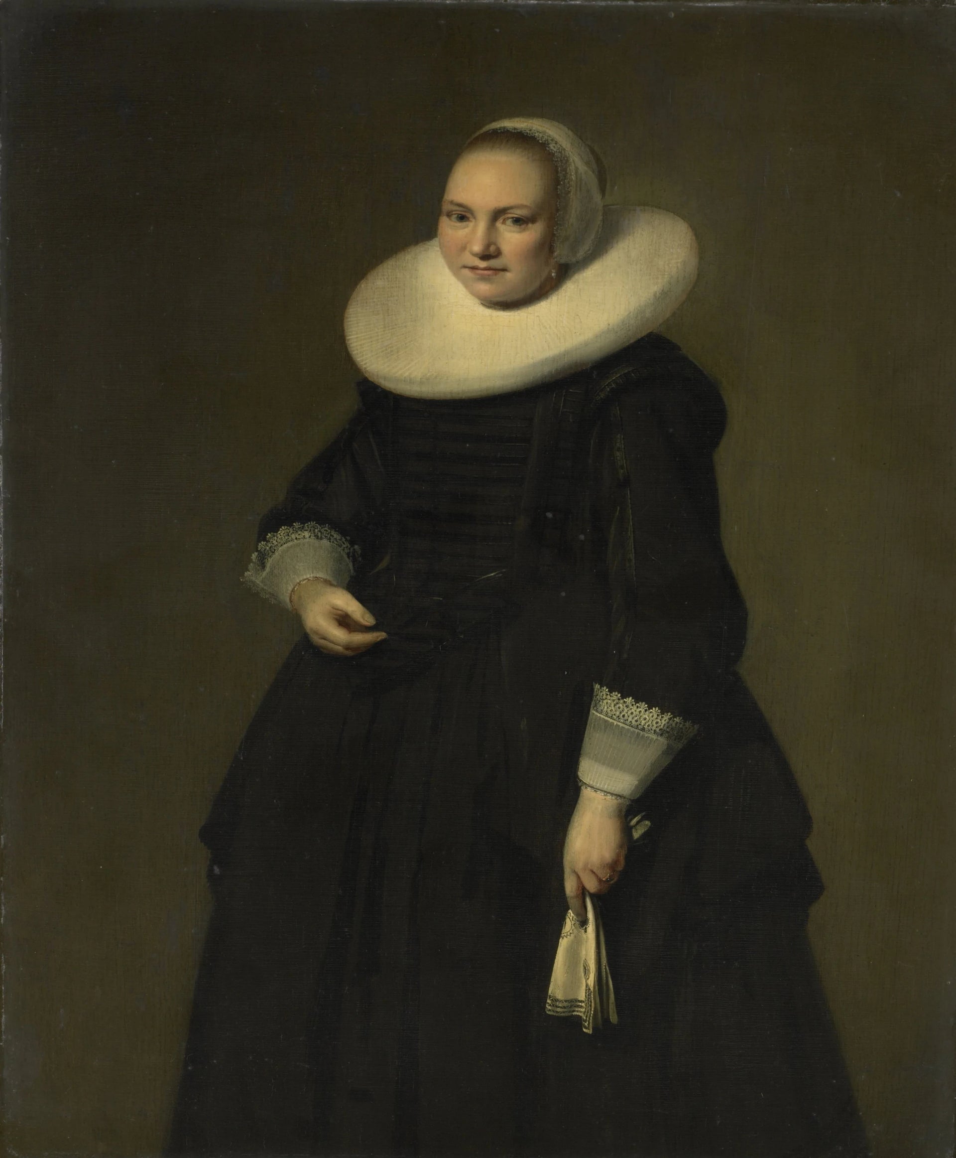 Portrait d'une femme - Hendrik Gerritsz. Pot