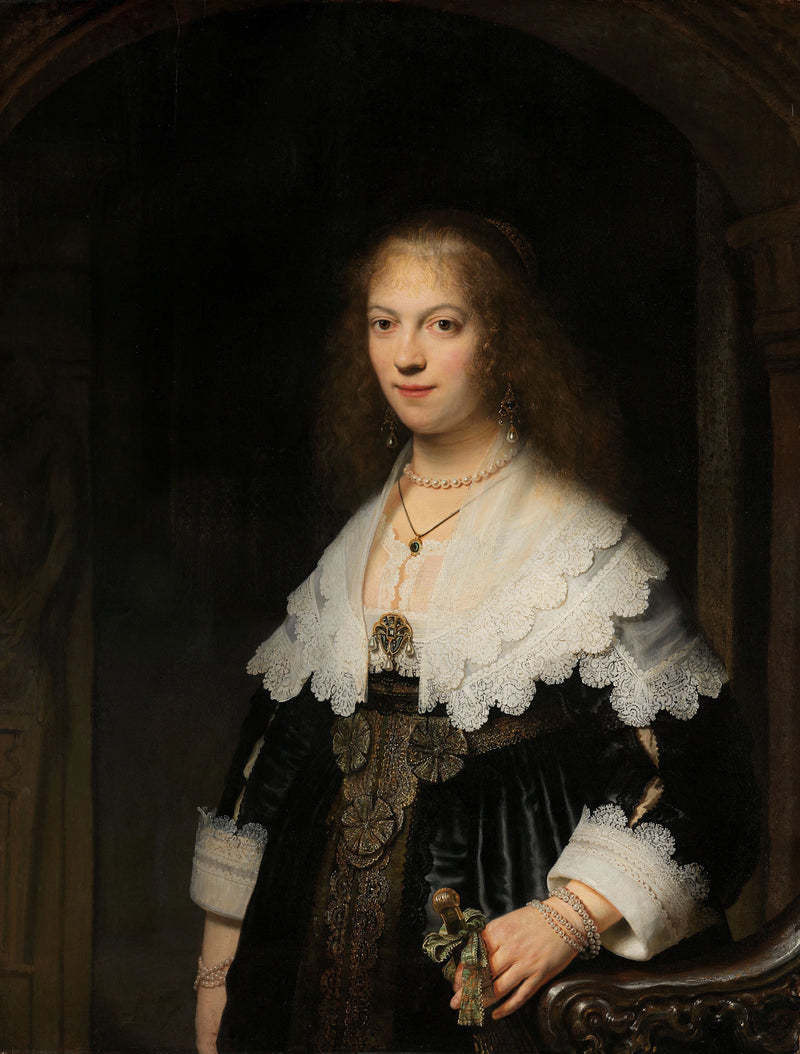 Porträt von Maria Trip - Rembrandt