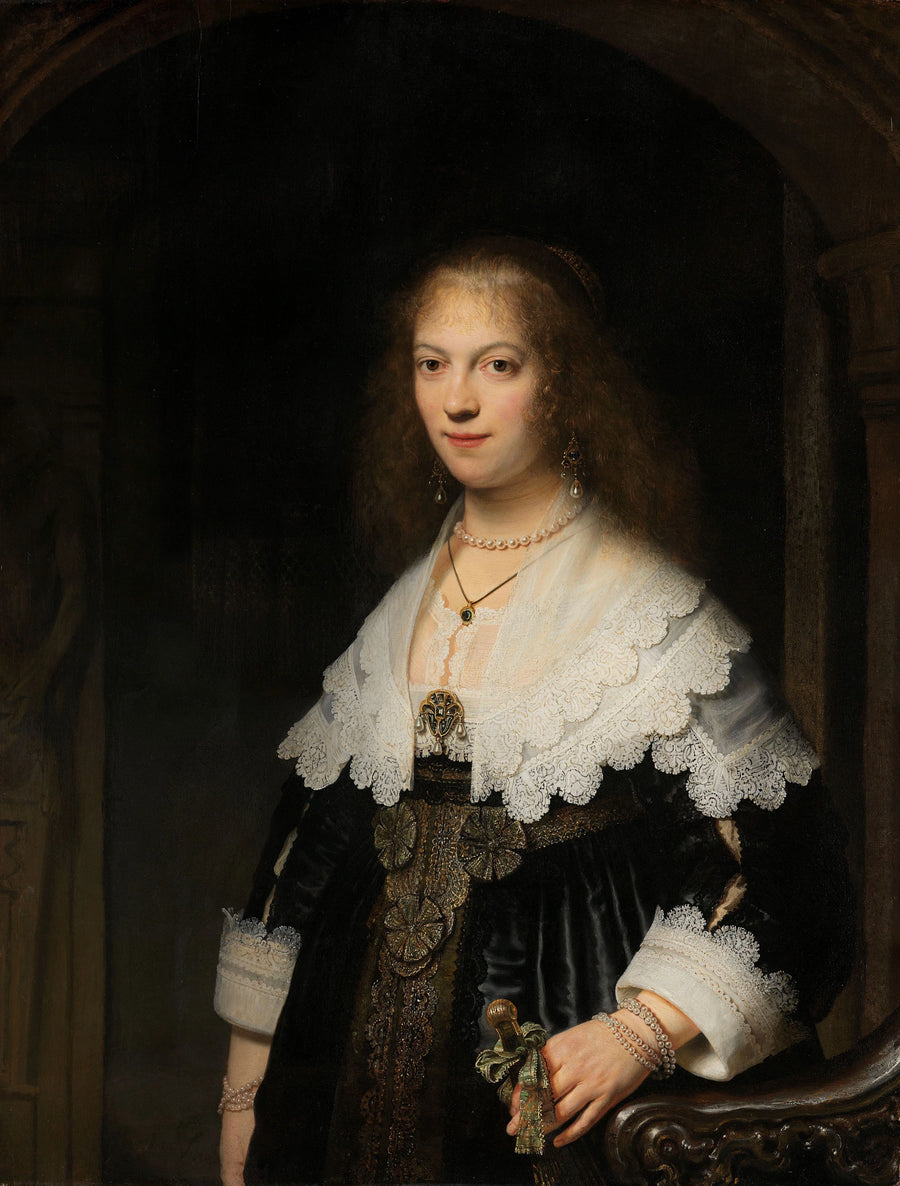 Porträt von Maria Trip - Rembrandt