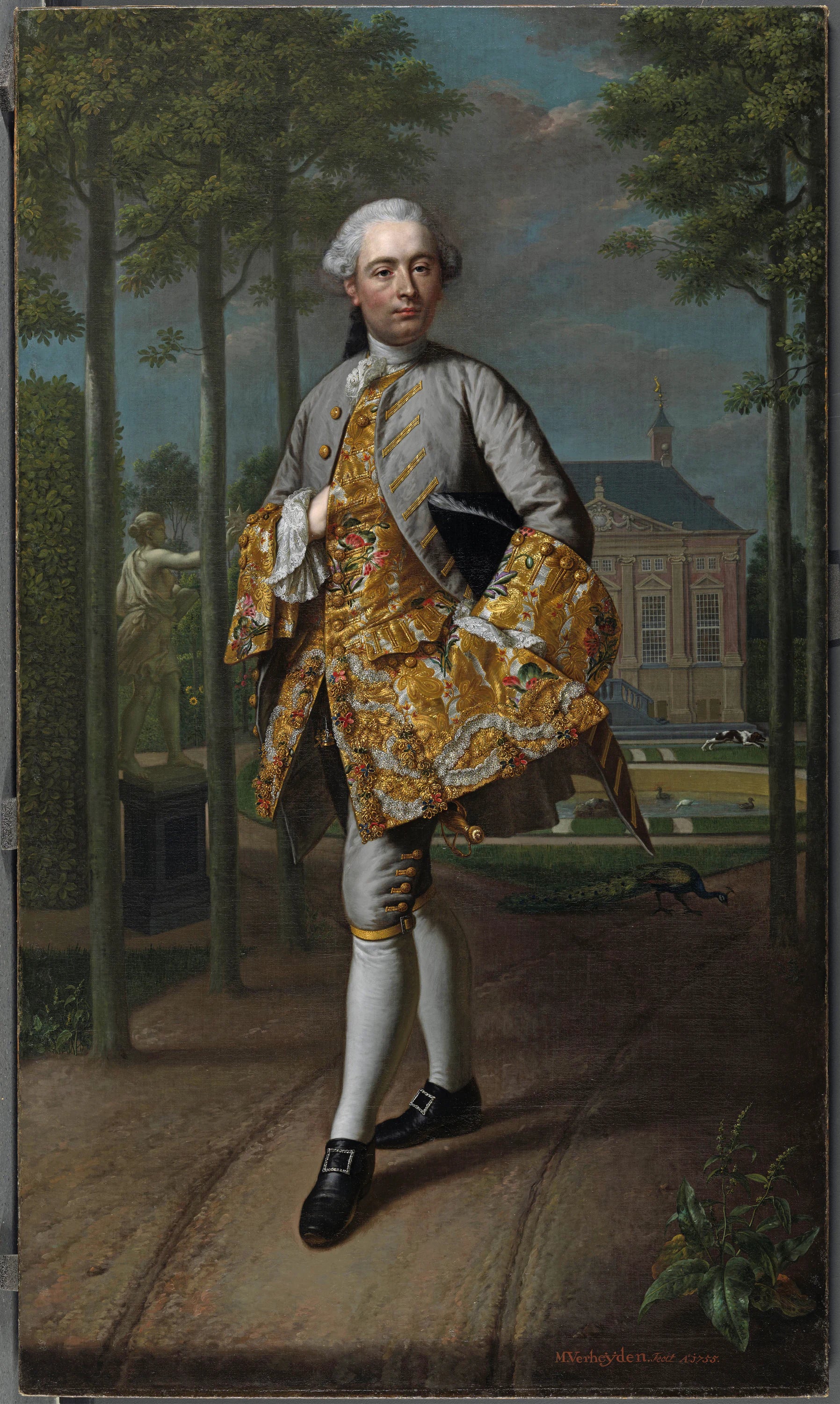 Portrait de Gérard Cornelis van Riebeeck - Mattheus Verheyden
