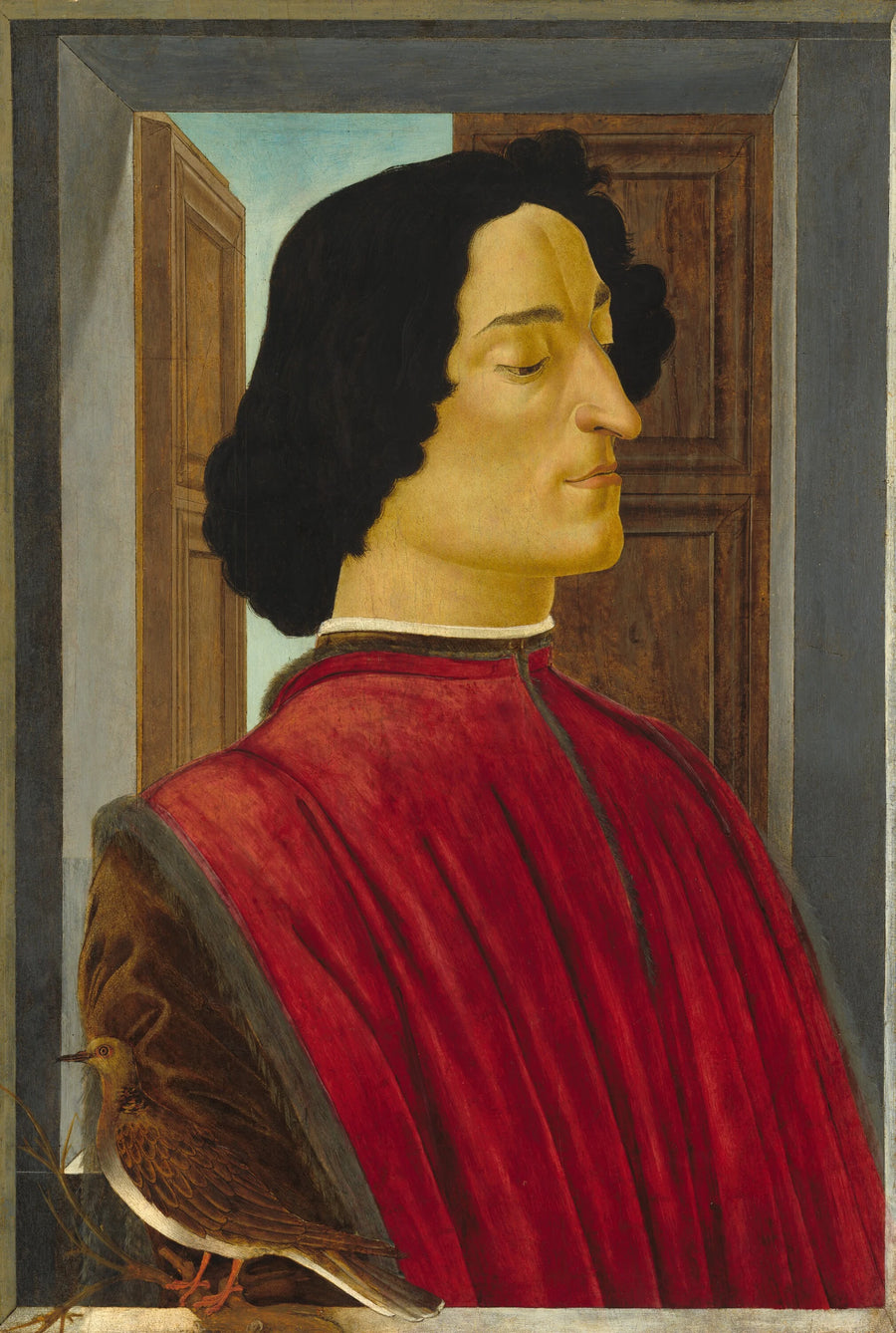 Porträt von Julien de Médicis - Sandro Botticelli