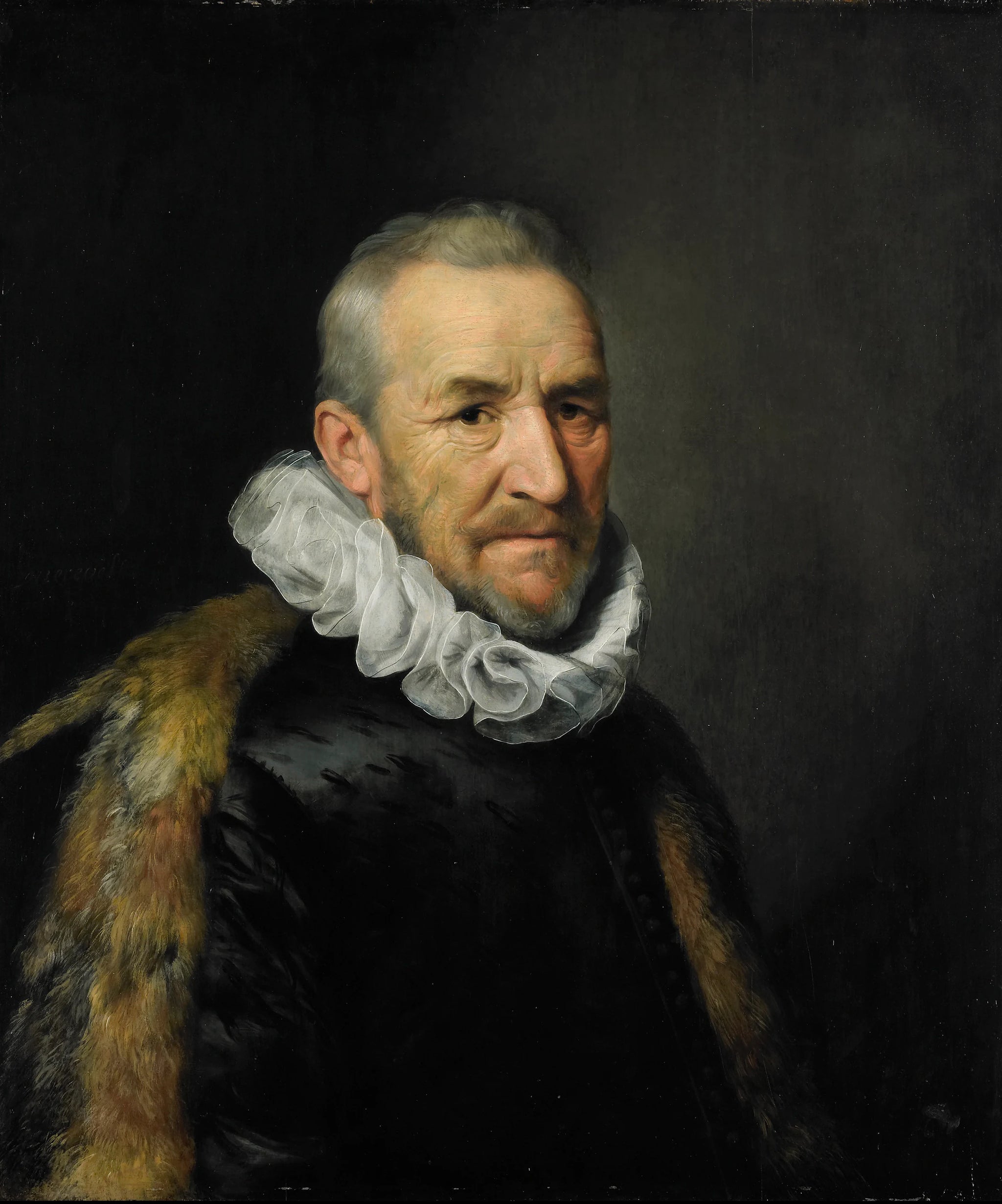 Portrait d'un homme - Artiste inconnu du Rijksmuseum