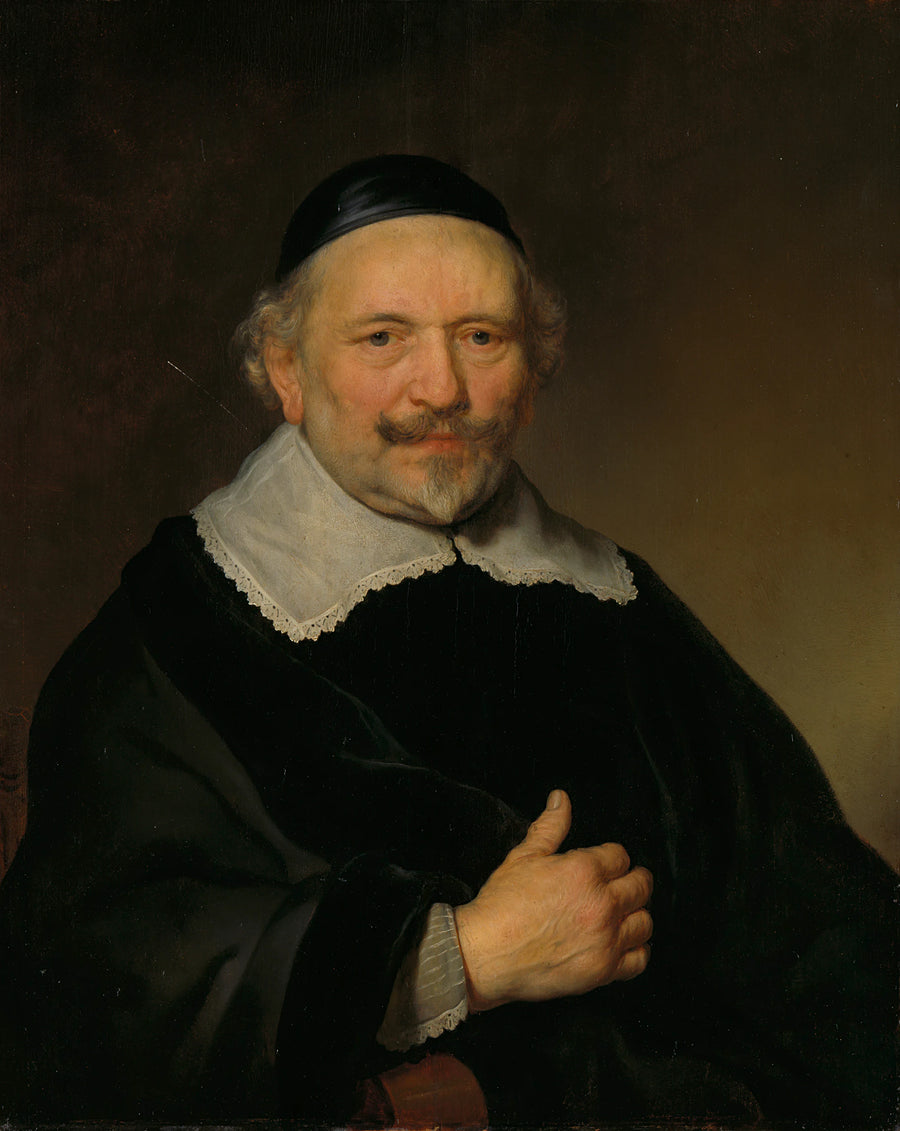 Portrait d'homme, probablement Augustijn Wtenbogaert (1577-1655) - Govert Flinck