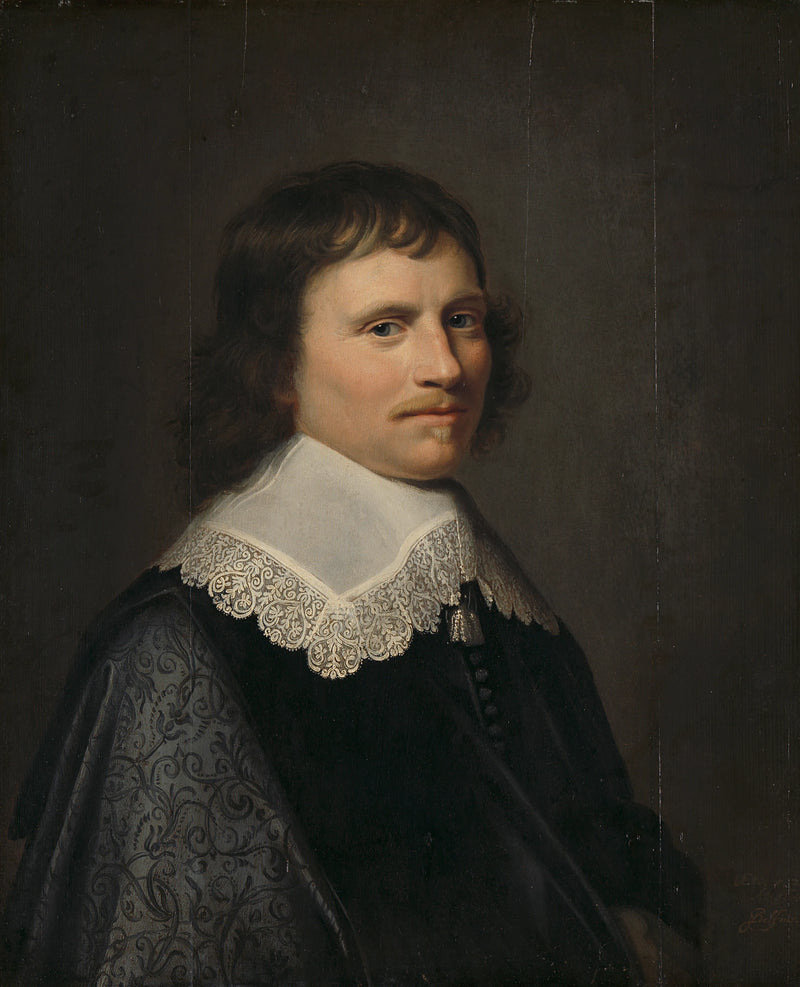 Portrait d'homme, probablement Salomon van Schoonhoven, Roughaard van Putten - Jacob Willemsz. Delff II