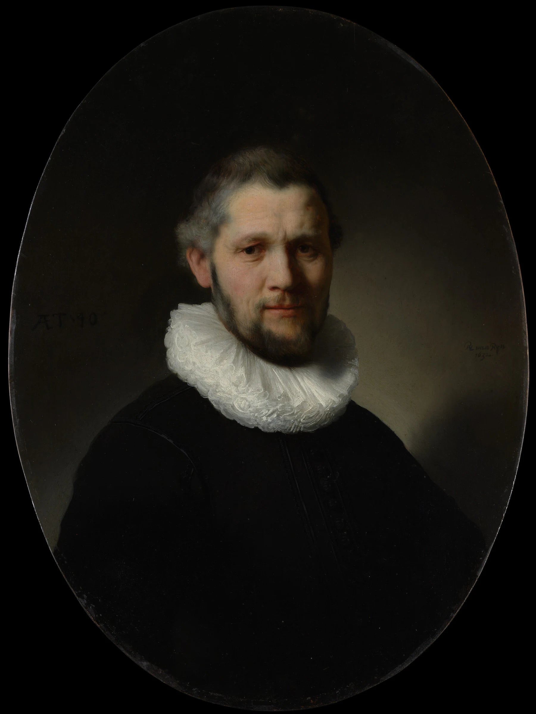 Portrait d'un homme - Rembrandt (Rembrandt van Rijn)
