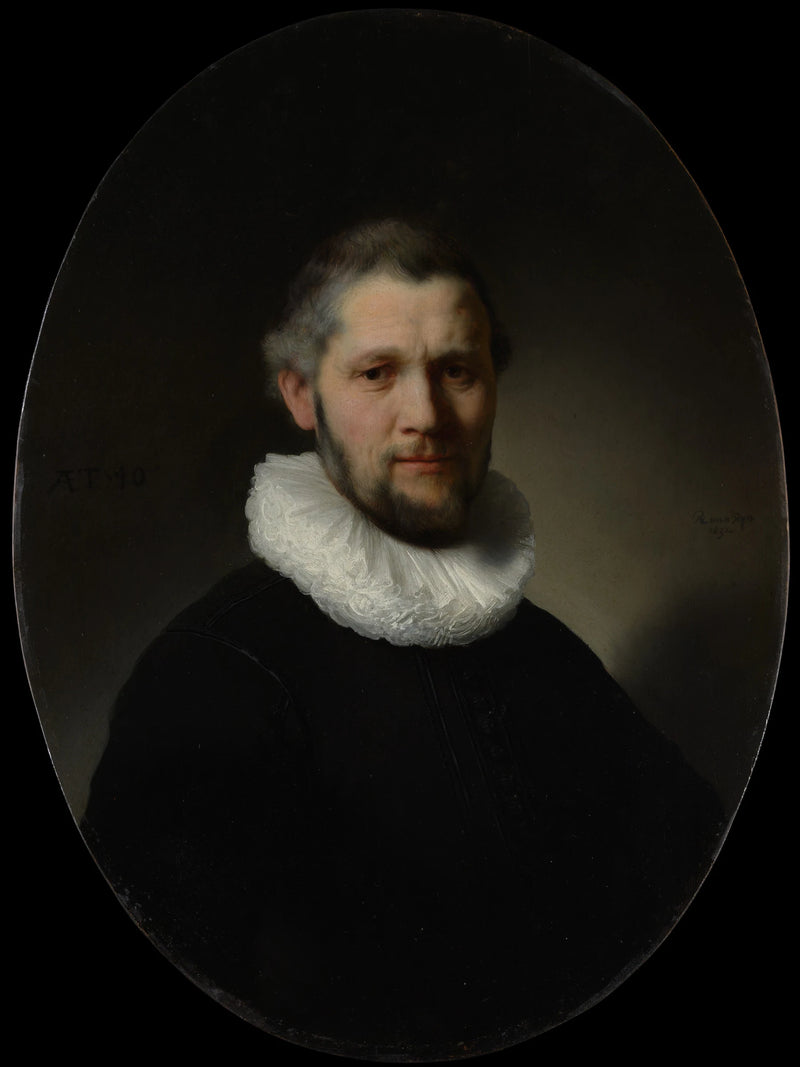 Portrait d'un homme - Rembrandt (Rembrandt van Rijn)