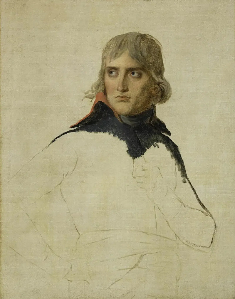 unvollendetes Porträt von Bonaparte - Jacques-Louis David