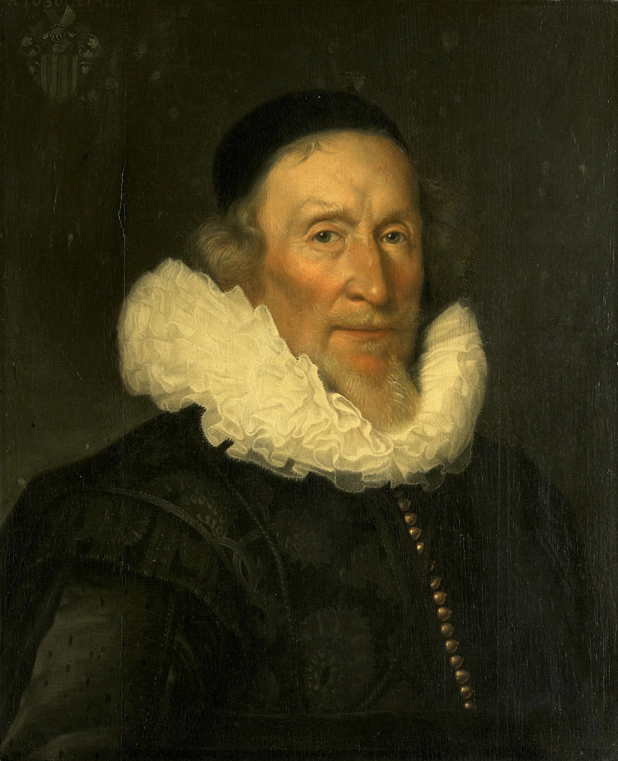 Portrait de Jacob Gerritsz van der Mij (1559/60-1635?) - Joris van Schooten
