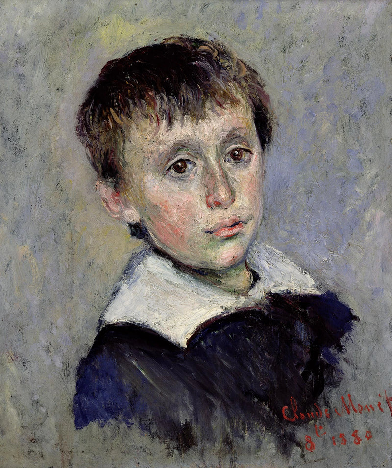 Porträt von Jean Monet W632 - Claude Monet