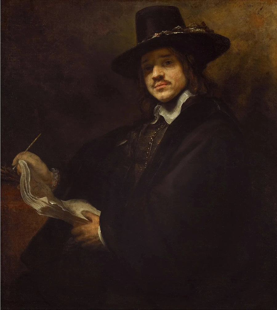 Porträt eines jungen Künstlers - Rembrandt