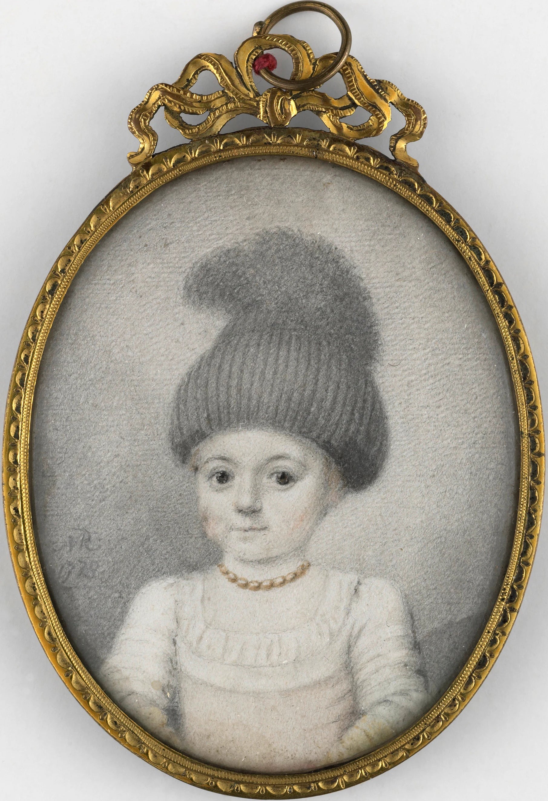 Portrait d'une jeune fille avec un « chapeau d'automne » - Joseph Marinkelle