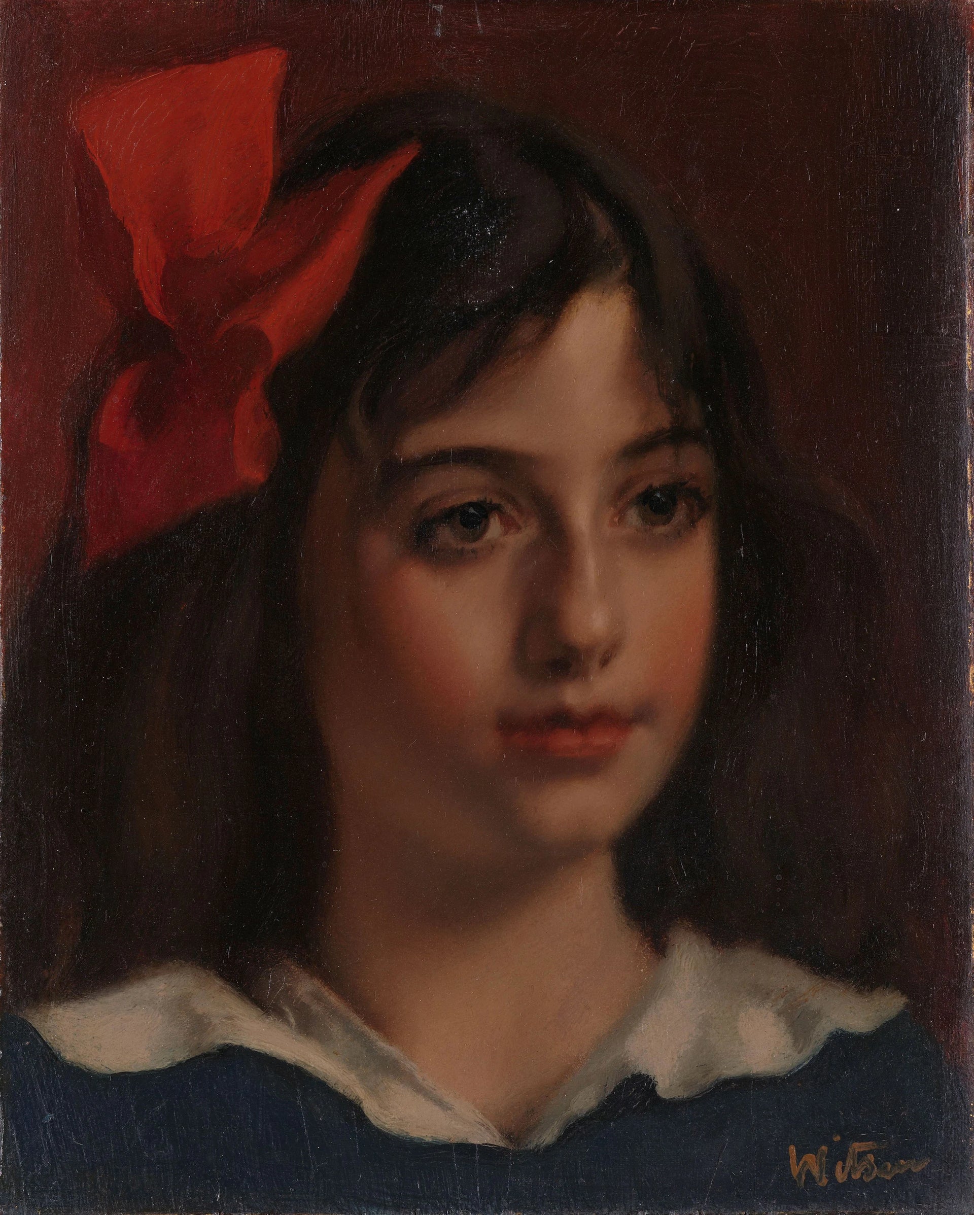 Portrait d'une jeune fille - Willem Witsen
