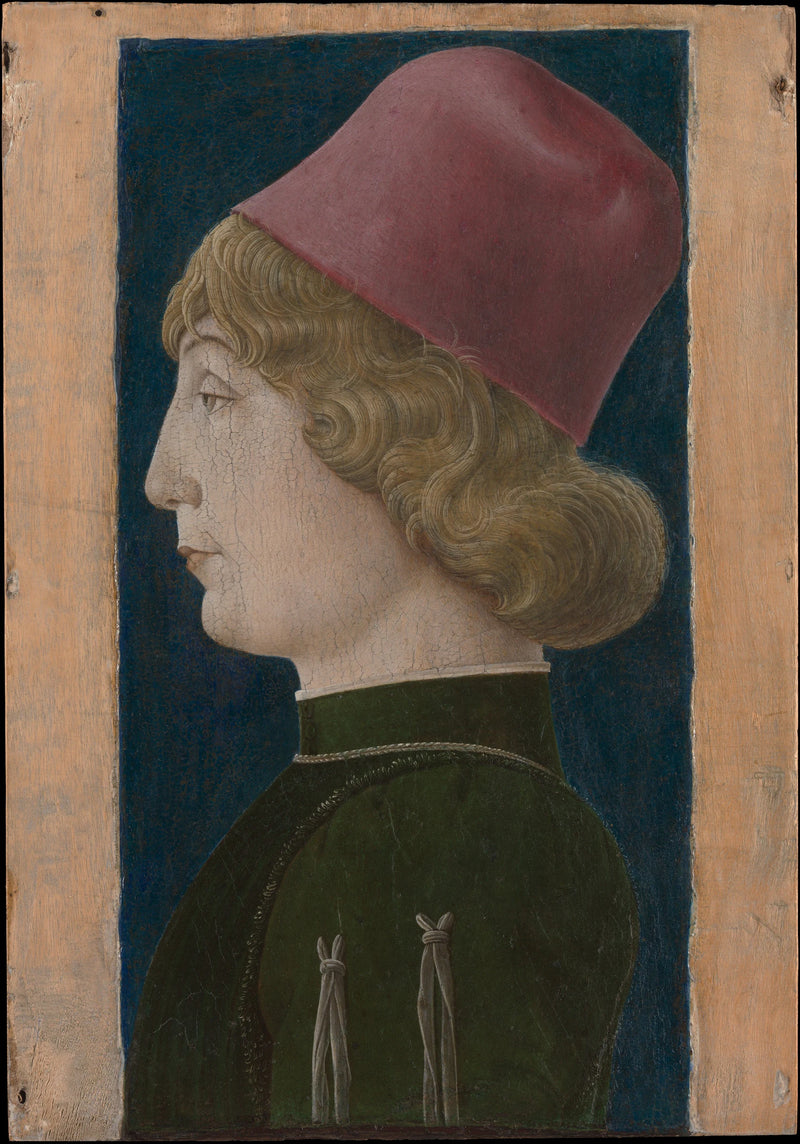 Portrait de jeune homme - Cosmè Tura (Cosimo di Domenico di Bonaventura)