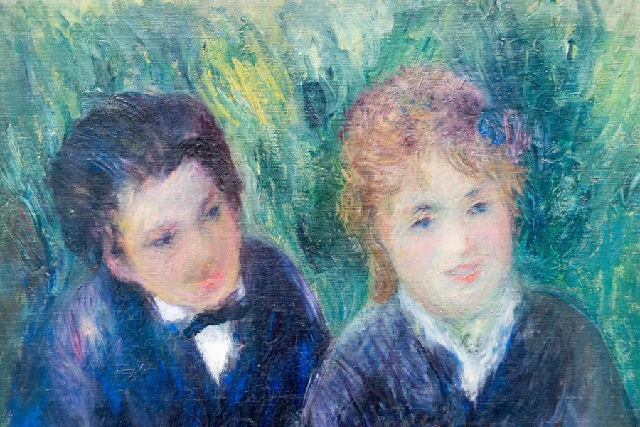 Porträt eines jungen Mannes und eines jungen Mädchens - Pierre-Auguste Renoir