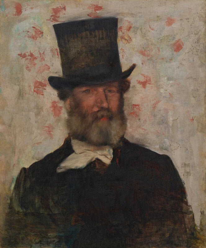 Porträt von Léopold Levert - Edgar Degas