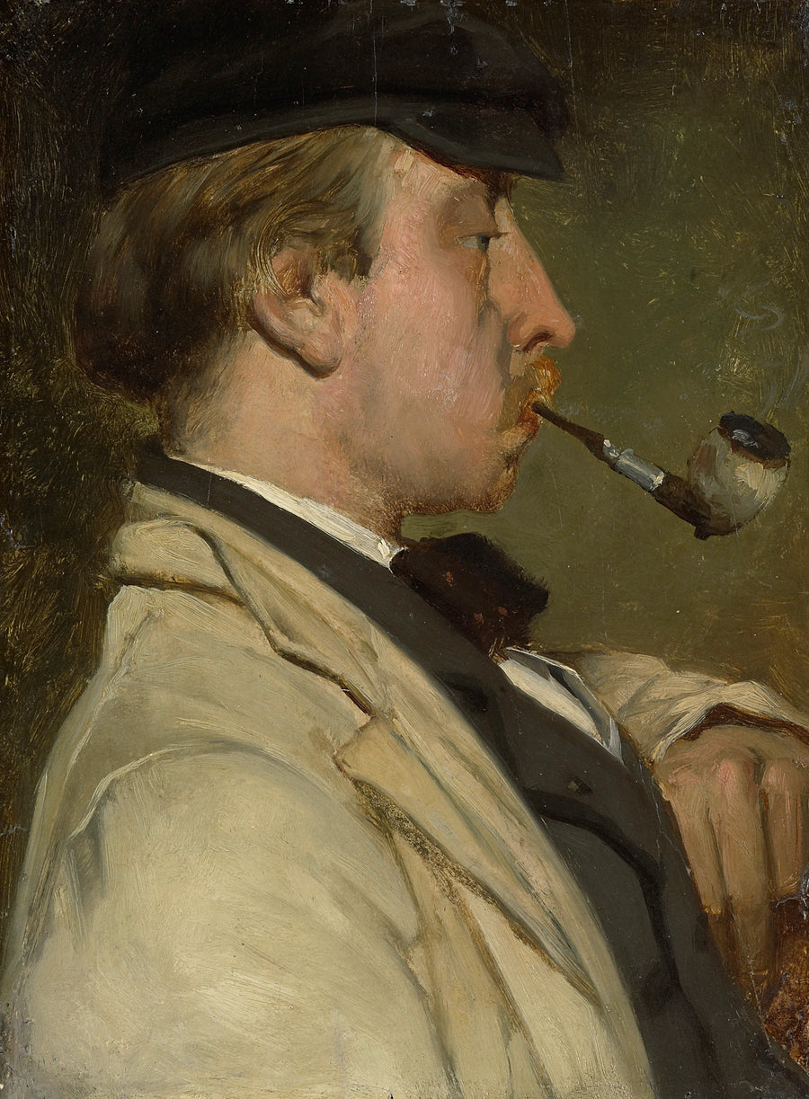 Portrait de Ludwig Casimir (« Louis ») Sierig (1834-1919), peintre - Matthijs Maris