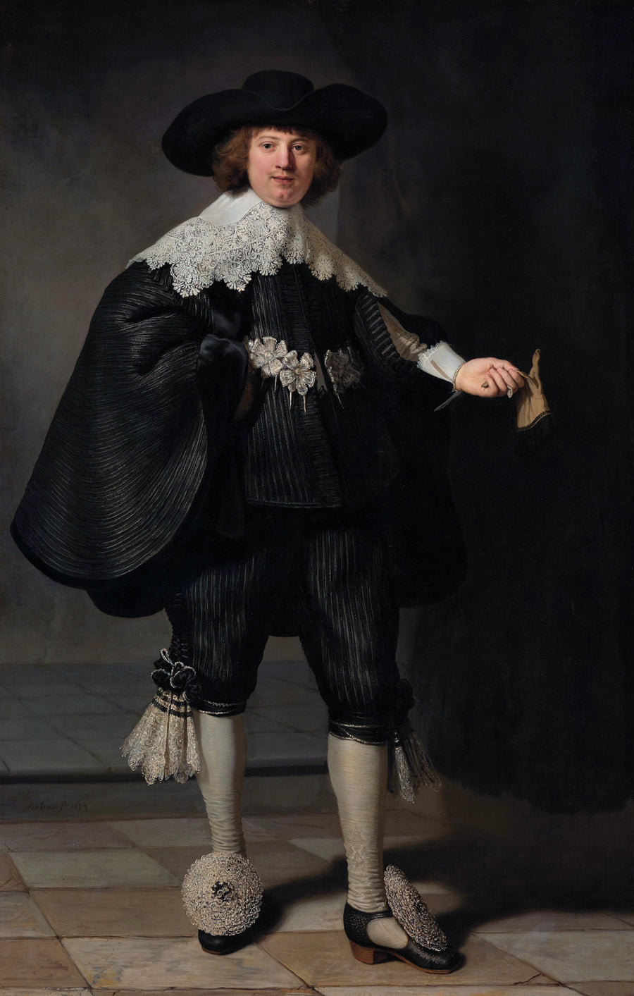 Porträt von Marten Soolmans - Rembrandt