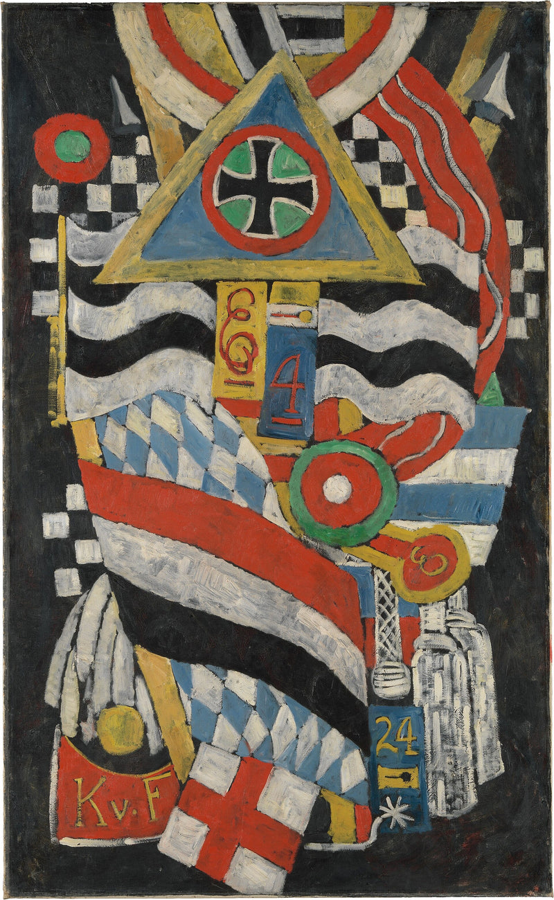 Portrait of a German Officer - Marsden Hartley