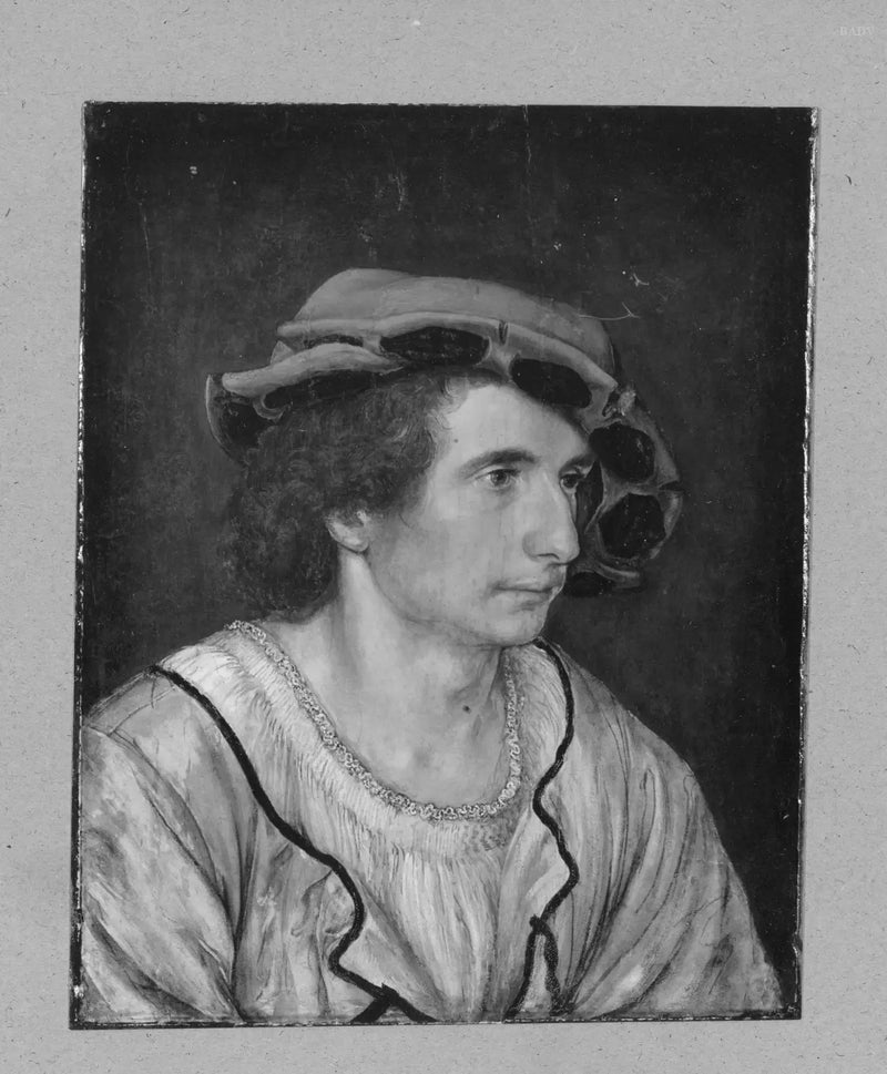 Portrait eines jungen Mannes - Hans Holbein der Jüngere