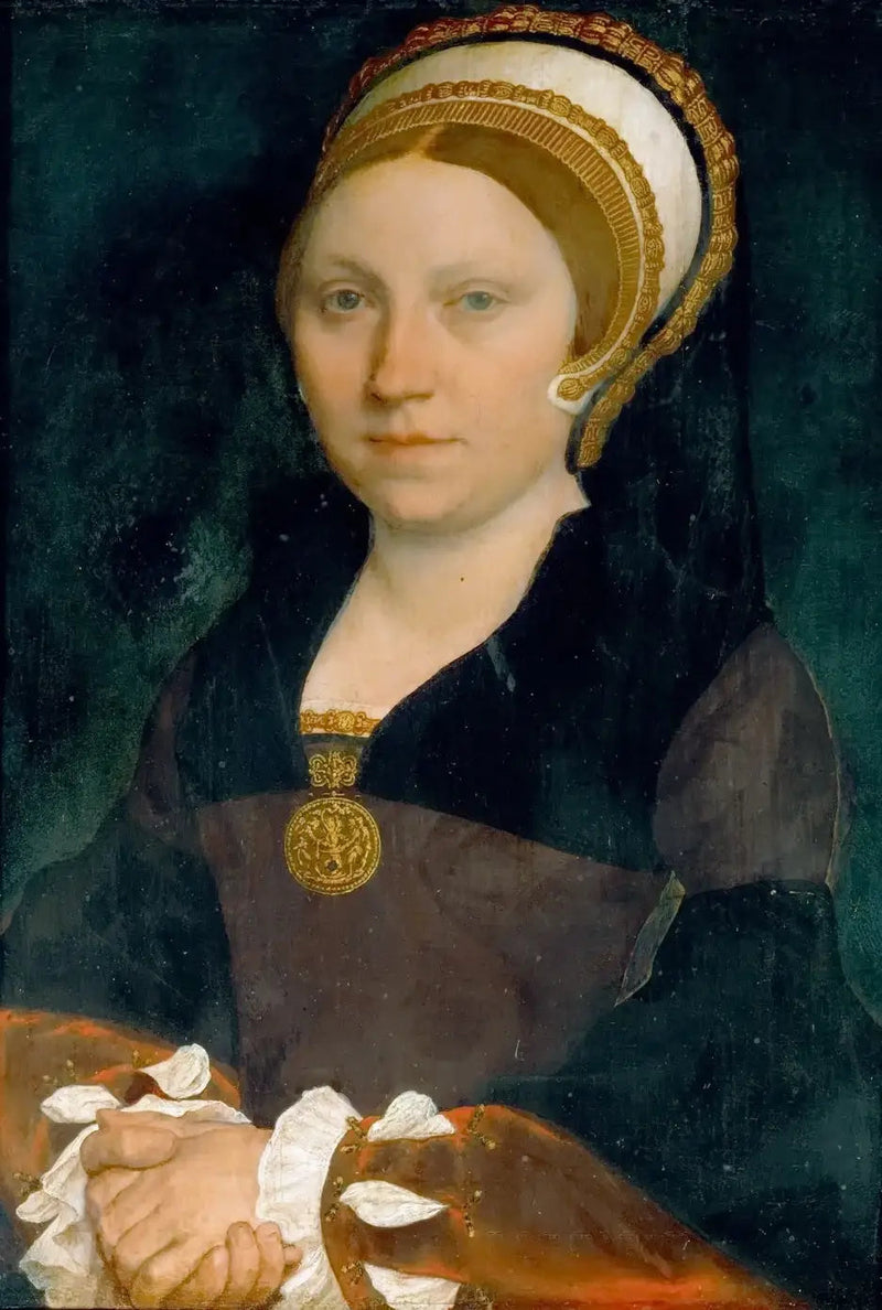 Portrait einer englischen Dame - Hans Holbein der Jüngere