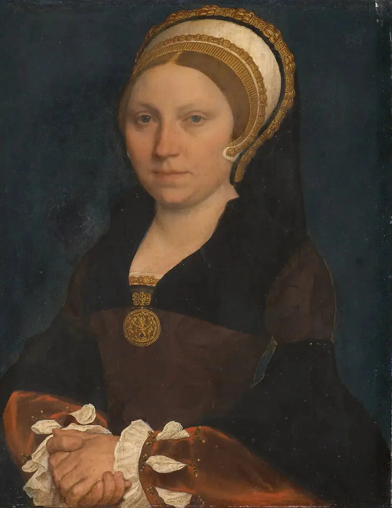 Portrait einer englischen Dame - Hans Holbein der Jüngere