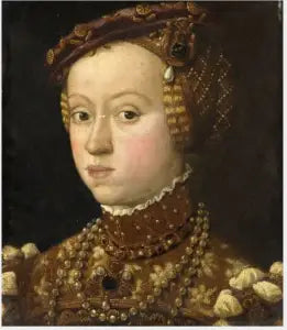 Portrait of Erzherzogin Anna (1528-1590), Tochter von König Ferdinand I. von Österreich - Giuseppe Arcimboldo
