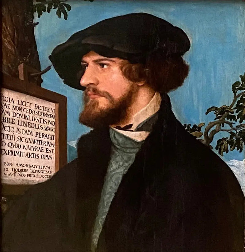 Portrait of Bonifacius Amerbach - Hans Holbein der Jüngere