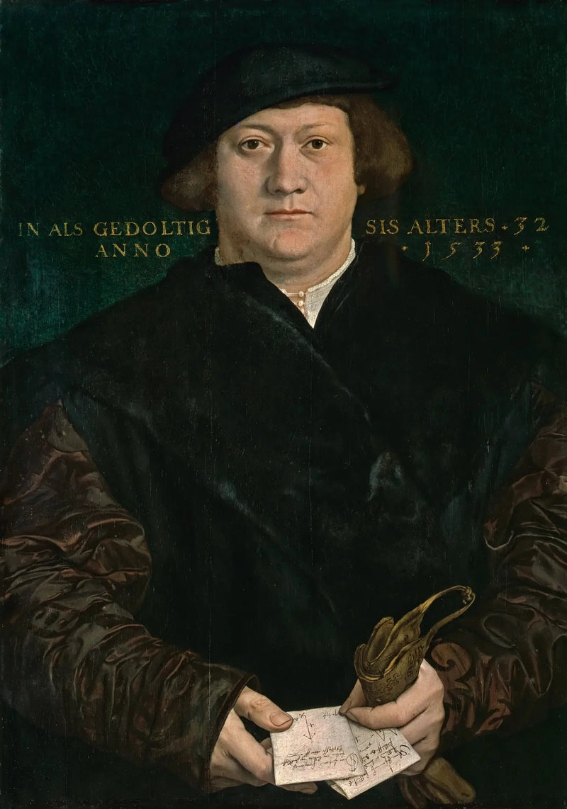 Portrait of Cyriacus Kale - Hans Holbein der Jüngere
