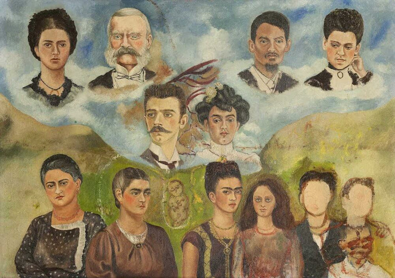 Portrait de la famille de Frida - Frida Kahlo
